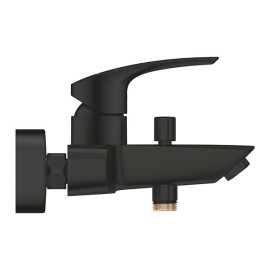 Torneira monocomando de banheira Eurosmart, Preto Mate, Grohe 333002433