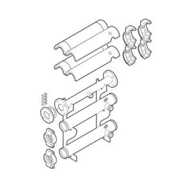 Kit coletor individual Power HT Plus 130-250F, Baxi 7694125