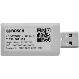 Acessório para conectar via Wifi G10 CL-1.2 para Climate 3000i, 6001i, e cassette 4C, Bosch 7736604250