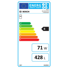 Depósito acumulador com 1 serpentina de 450L WH 450 LP1 B para bomba de calor, Bosch 7736505364