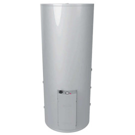 Depósito E-RENOV1 inox Duplex 2205 150L, com 1 serpentina para bomba de calor, vertical/solo, 1500W 230V, Videira 55.150.12.05