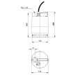 Bomba drenagem Unilift KP150 M1 sem interruptor nível, 230 V, Grundfos 011H1300