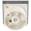 Extrator E Glass E-150 GTH branco, saída 150 mm, 350 m3/h, com detetor de humidade e temporizador, CATA 00902200