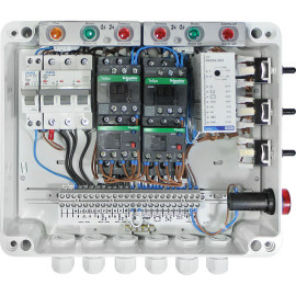 Quadro de alternância simples com alarme para 2 bombas 3x400V (2,5-4,0A)