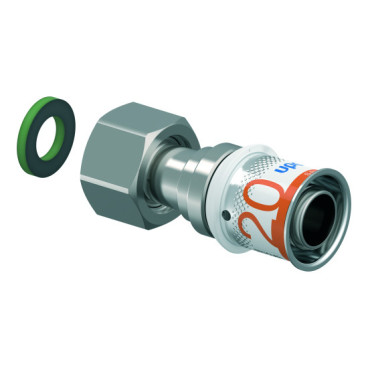 Porca terminal 20 mm x 1/2'' multicamada Unipipe, Uponor 1070604