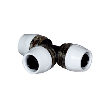 Tê simples 16 mm RTM PPSU, Uponor 1048550