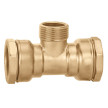 Tê Deca 40 mm x 1''1/4 macho-1'' fêmea 865740 Caleffi