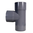 Tê PVC 90 mm a 87º30' Colar EN1329