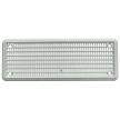 Grelha de ventilação 17 x 6 cm plástico branco