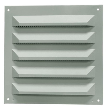 Grelha de ventilação persiana 15 x 15 cm plástico