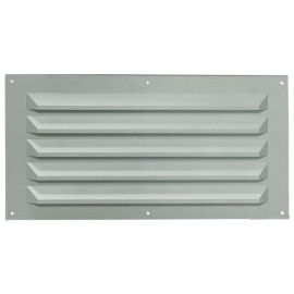 Grelha de ventilação persiana 30 x 15 cm plástico