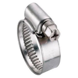 Abraçadeira fita galvanizada 8-12 mm, 9 mm de largura DIN3017