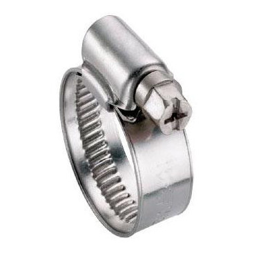 Abraçadeira fita galvanizada 8-12 mm, 9 mm de largura DIN3017