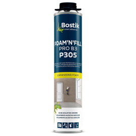 Espuma poliuretano para pistola B3 750 ml, Bostik P305