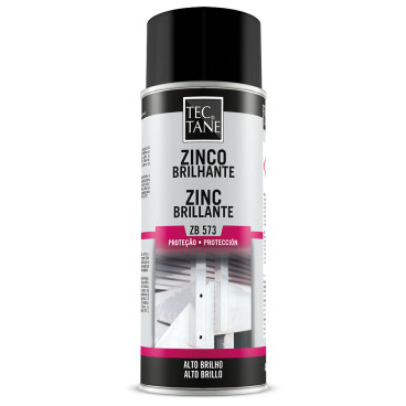Spray zinco brilhante 400 ml Tectane