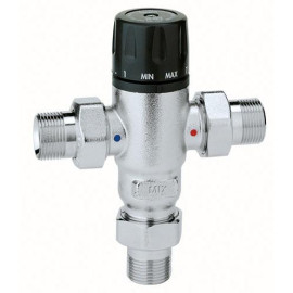 Misturadora termostática anti-calcário 1/2'' 30-65ºC 2,6 m3/h, Caleffi 521400