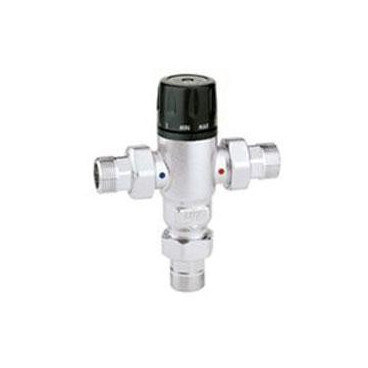 Misturadora termostática 3/4'' com retenção 2,6 m3/h, Caleffi 521503